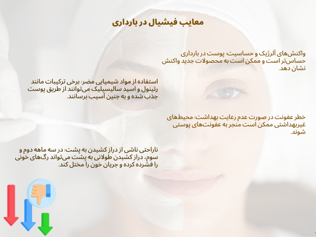 مجاز یا ممنوع بودن فیشیال صورت در بارداری